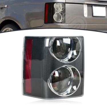 Imagem de JESYMBX Luz de freio esquerda LED sinal vermelho peças de automóvel preto luz traseira traseira para Range Rover Vogue L322 2002 2004 2005 2007 2008 2009 preto
