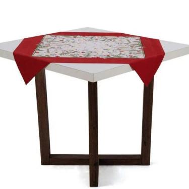 Imagem de Toalha Centro de Mesa Karsten 78cmx78cm Dia a Dia Frutalia