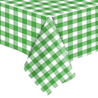 Imagem de Toalha de Mesa Xadrez Metalizada Junino - 137 x 183 cm - Extra Festas,