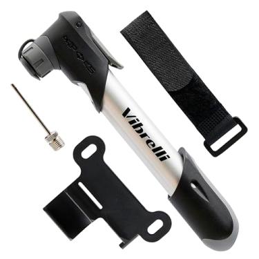 Imagem de VIBRELLI Mini bomba de bicicleta AIR Master – 120 PSI – Compatível com válvula Presta e Schrader
