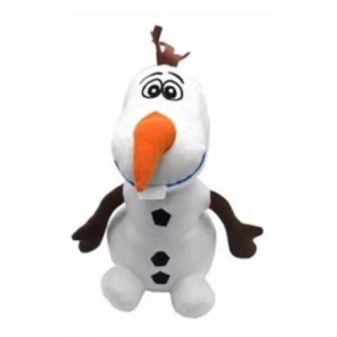 Imagem de Pelúcia Gigante Olaf 34 Cm Frozen Lindo Fofo Boneco De Neve - sem marc