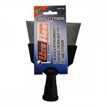 Imagem de Espatula Lixaflex Aco Inox Cabo Plastico Extensivel -115Mm