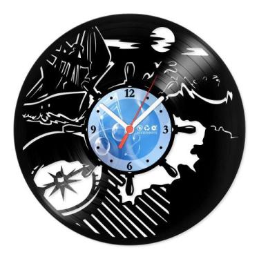 Imagem de Relógio De Parede Disco Vinil Esportes - Valejador - VES-049 - Moderna