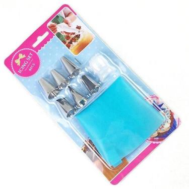 Imagem de Kit Bicos de Confeitar 8 pcs Para Doces e Bolos - HirataKitchen