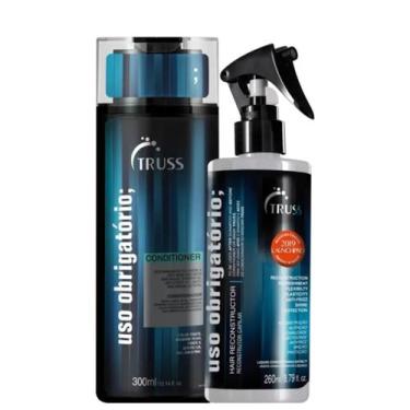 Imagem de Kit Uso Obrigatório Condicionador + Reconstrutor 260ml Truss