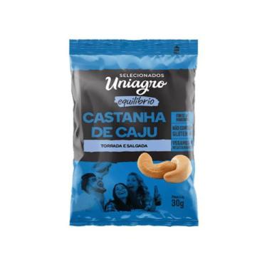 Imagem de Castanha de caju uniagro sachê 30g
