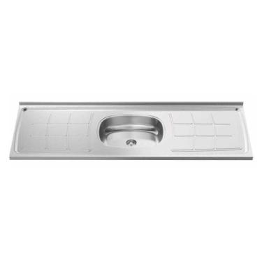 Imagem de Pia cozinha inox bali 150 x 52cm - ghelplus - GHEL PLUS