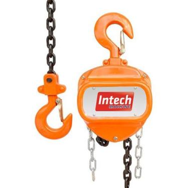 Imagem de Talha Manual para 1 Tonelada com Gancho e Corrente 3m (lift310) Intech