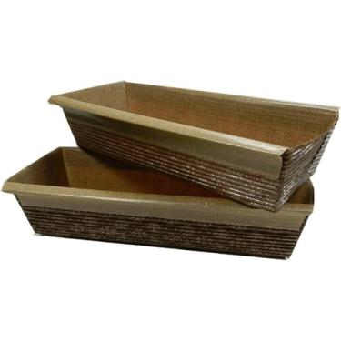 Imagem de Regency Wraps Formas de pão, grandes, 19,7 cm x 6,3 cm x 5 cm, pacote com 12, moldes descartáveis para pães rápidos, banana e abobrinha, nova embalagem resistente a esmagamento