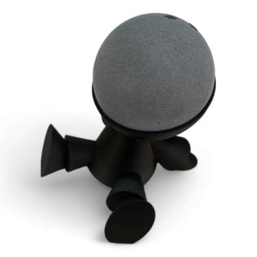Imagem de Suporte Mesa Robô Alexa Amazon Echo Dot 4 E 5 (Preto)