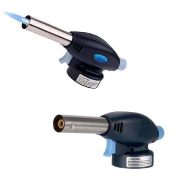 Imagem de Kit com 2 Maçaricos Culinário Portátil Com Regulagem Gourmet - Shark B