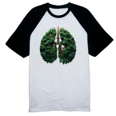 Imagem de Camiseta Raglan Amazonia pulmao do mundo - Alearts, G