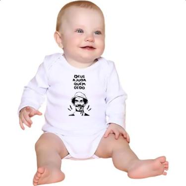 Imagem de Body intantil Deus ajuda quem cedo madruga - Alearts, G