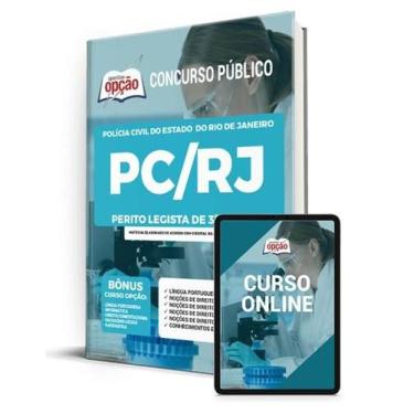 Imagem de Apostila PC-RJ - Perito Legista de 3ª Classe - Apostilas Opção