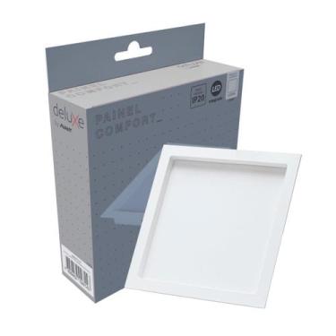 Imagem de Painel Led Comfort Quadrado Embutir Recuado 6W 6500K Bivolt - Avant