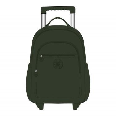 Imagem de Mochila de Rodas Trendy - Verde Militar XERYUS IMPORTACAO E