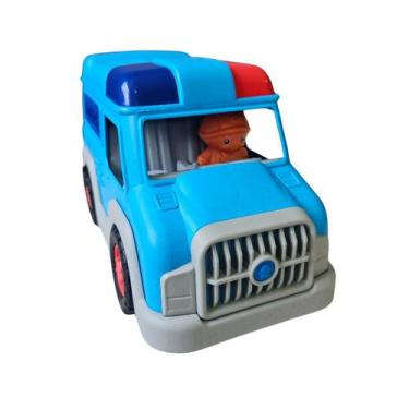 Imagem de Carrinho de Brinquedo Caminhão Polícia - HK Brinquedos