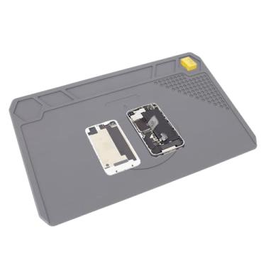 Imagem de Tapete de Solda Magnética, Tapete de Solda de Silicone Com Organizador de Parafuso, Esteira de Reparo de Silicone para Reparo Eletrônico, Almofada de Bancada de Trabalho Segura