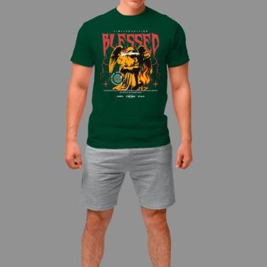 Imagem de Camisetas Streetwear Moda De Rua Manga Curta Gola Redonda - Rodliwes, 