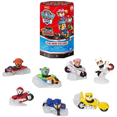 Imagem de spin-master- Paw Patrol mini PERSONAGGI Moto PUPS IN VASSOIO Ass.TO Playsets de figuras de brinquedo, multicolorido (6060769)