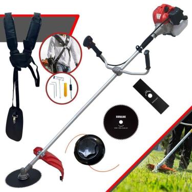 Imagem de Máquina De Cortar Grama 52CC Anmax CG520P + Faca 80 Dentes