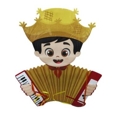 Imagem de  painel junino Menino caipira decoração festa junina  - Piffer, MENINO