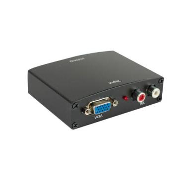 Imagem de Conversor De Audio/Video Evus C-090 Vga + Audio (Rca) Para