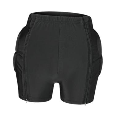 Imagem de simhoa Kids Butt Pad shorts, shorts acolchoados protetores, protetor de cilindro de quadril de presente, calças de colapso para patinação artística de skate, M