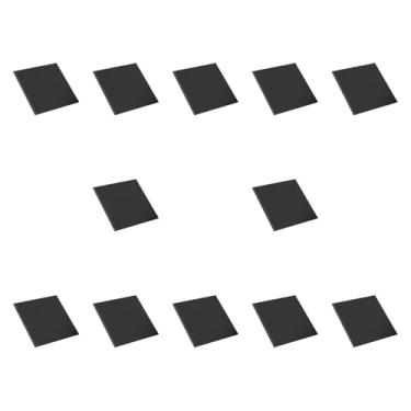 Imagem de Generic 12x painéis acústicos de paredes acústicos de alto desempenho Placas de som de som - painéis de absorção de som para a cozinha da sala de estudo, Preto