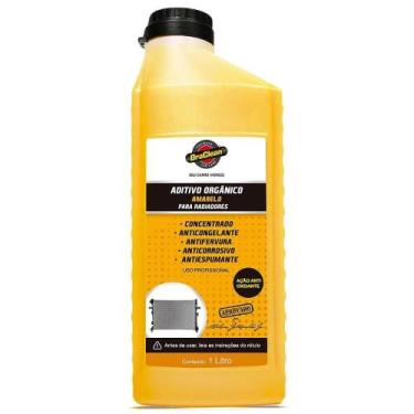 Imagem de Aditivo Para Radiador Concentrado Amarelo 1 Litro BraClean PREMIUM Mel