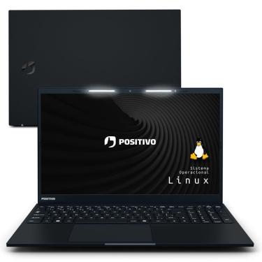 Imagem de Notebook Positivo Vision R15 amd Ryzen 5-5500U Linux 16GB ram 512GB ssd 15.6 Full HD Lumina Bar Preto