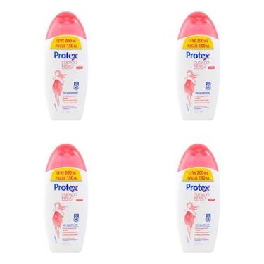 Imagem de Kit 4 Und Sabonete Líquido Íntimo Protex Delicate Care Suave 200ml