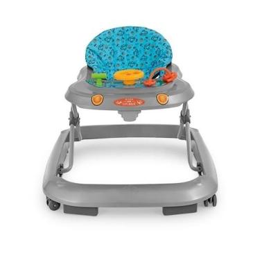 Imagem de Andador Infantil Musical Para Bebê Cinza Tutti Baby