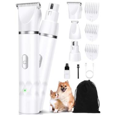Imagem de Kit de higiene lexflext 3 em 1 para cães pequenos com tosquiadeira e m