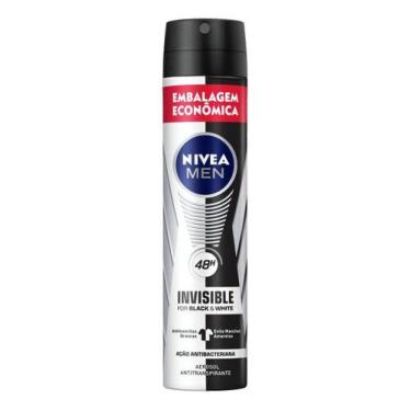 Imagem de Antitranspirante em aerossol Nivea Men Invisible for Black, 1, 200ml