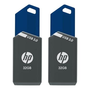 Imagem de HP Pen Drive USB 3.0 de 32 GB x900 W, pacote com 2