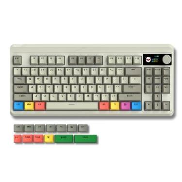 Imagem de Teclado Mecânico para Games XVX Retro 75% M87 Pro - Bluetooth 5.1/2.4 