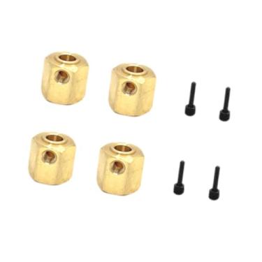 Imagem de Dynwave Cubos sextavados para rodas de carro RC, substituição, modificação, reparo, acessórios de montagem, adaptador hexagonal para combinador de carro de, 4x4 Sem Eixo de Saída