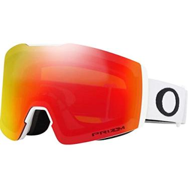 Imagem de Oakley Fall Line XM Adult Snowmobile Goggles - Matte White/Prizm Torch Iridium/One Size