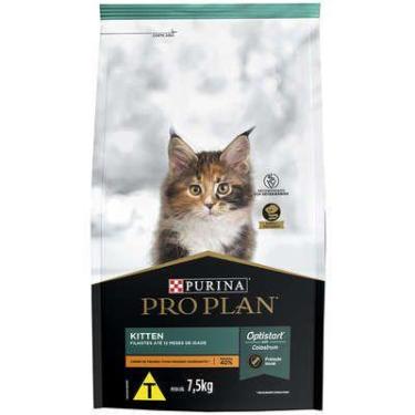 Imagem de Ração Purina Pro Plan kitten para gatos filhotes 7,5kg - NESTLÉ PURINA