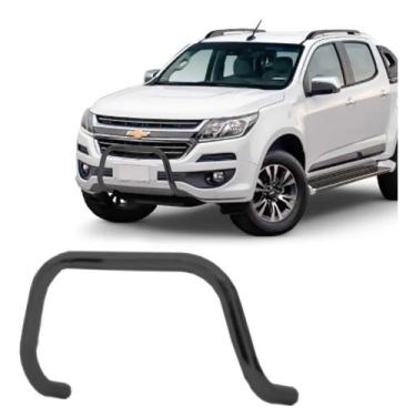 Imagem de Parachoque Quebra Mato S10 2012 2013 2014 2015 2016 Preto - Solar