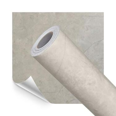 Imagem de Adesivo Vinilico Lavavel Marmore Botticino Creme 500x60cm - Open Star