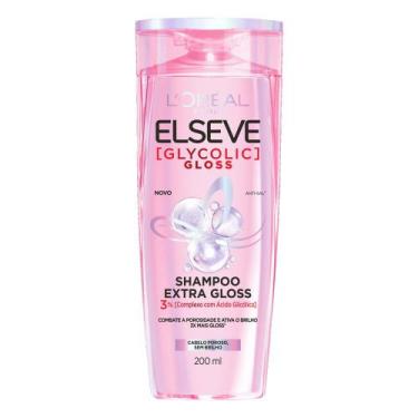 Imagem de Shampoo Elseve Glycolic Gloss L'oréal Paris Extra Gloss Cabelo Poroso 