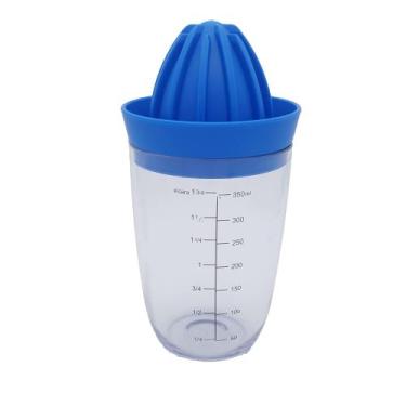 Imagem de Espremedor de Frutas Manual Copo com Medidas Acrílico Azul - Fabrica D