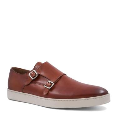 Imagem de Bruno Magli Sapatos masculinos de couro italiano Palestro, Marrom, 44