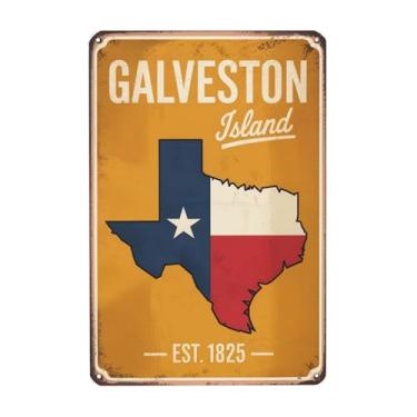 Imagem de Galveston Texas Inspirational Life Quotes 20 x 30 cm Pôsteres e Impressões para Decoração de Casa e Jardim Arte Estética de Parede