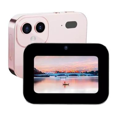 Imagem de Câmera Digital 4K 64MP, Câmera de Vlogging Com Tela Sensível Ao Toque de 3 Polegadas, Câmera Compacta para Música Fotográfica, Sem Cartão SD Incluído