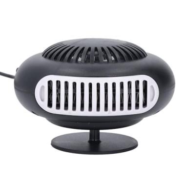 Imagem de Aquecedor de Carros Portáteis, 360 ° de Rotação 120W Aquecimento Rápido Aquecedor de Pára -brisa Defogger para Veículos, Com Plugue Ao Isqueiro, DC 12V