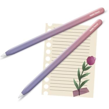 Imagem de Apple Pencil Skin [2 unidades] Capa de vinil premium ultrafina 3M Greenguard Gold Ink Apple Pencil – 2ª geração e Pro (G11)