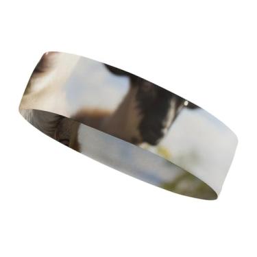 Imagem de Bandanas esportivas para homens e mulheres, com absorção de umidade e absorção de umidade, para tênis, basquete, corrida, academia, malhar